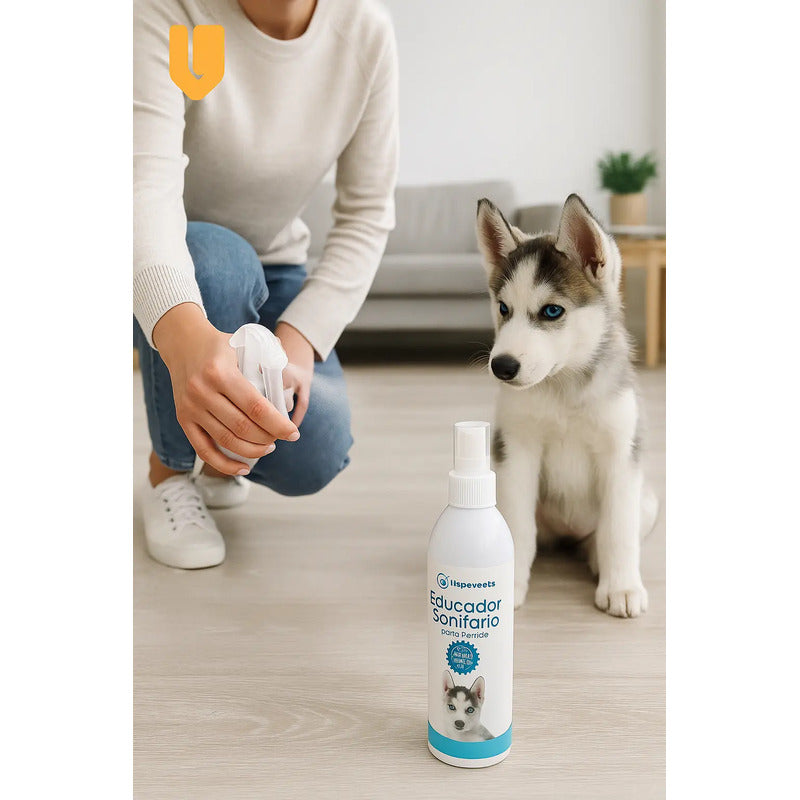 Educador Sanitario Perro Educador Perros Educador De Perros Blanco Spray 230 Ml