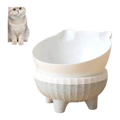 Plato Comida Perro Plato Alto Inclinable Plato Mascota