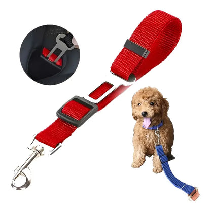 X2 Cinturón De Seguridad Auto Perro Correa Cinturón Gatos