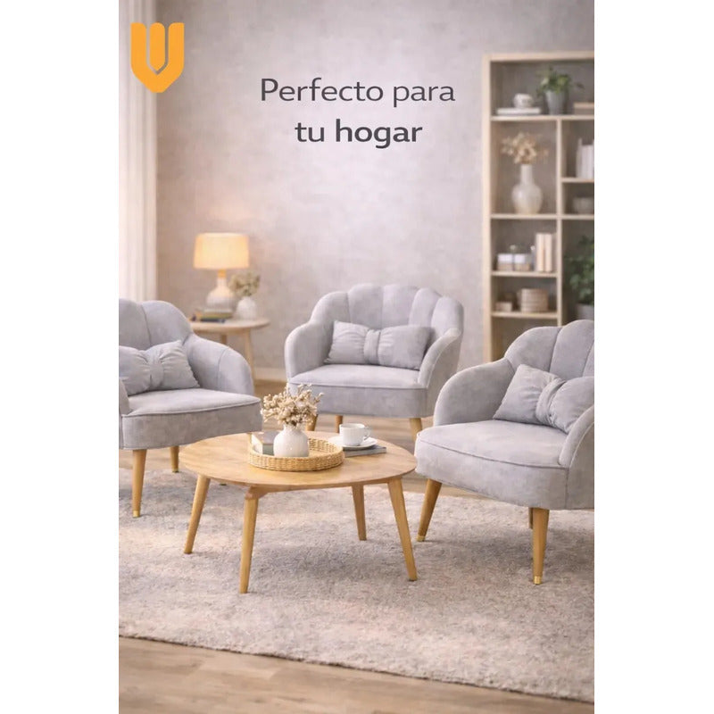 Silla Comedor Felpa Gris Capitone Respaldo Curvo 76cm Gris Claro Felpa Terciopelo Suave Elegante Moderno Decoracion Living Comedor Estilo Nordico Premium Sofisticado Capitone Acolchado Felpa...