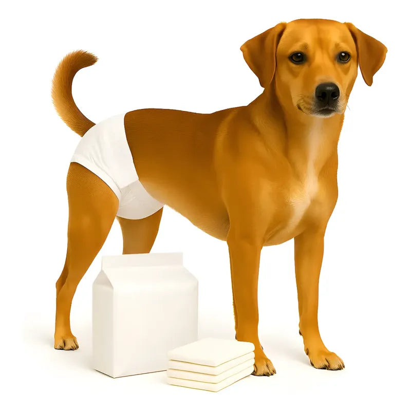 X30 Pañales Perros Pañal Desechable Hembra Macho Gato M Blanco Hembra M 42 X 30 Cm