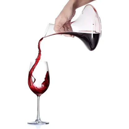 Aireador Para Vinos Decantador De Vino 1500ml Aireador Vino Transparente