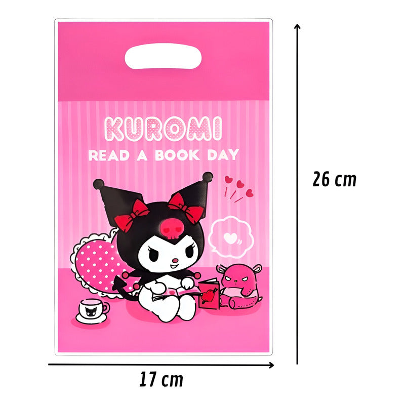 10 Bolsas Para Piñata Kuromi Bolsas Para Dulce Fiesta Kuromi