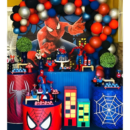 10 Bolsas Para Piñata Spiderman Bolsas Para Dulce Fiesta Color Azul Tamaño De La Piñata Grande - Vitrineon Cl