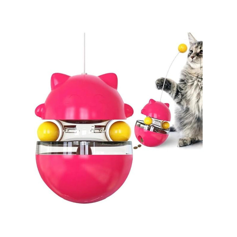 Juego De Gato Juguete Para Gatos Bola Dispensadora Juego