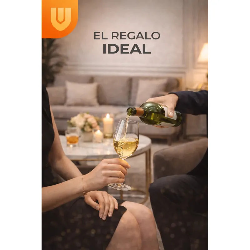 X2 Copas Vino Cristal 175ml Pack 2 Transparente Ideal Vino T Transparente