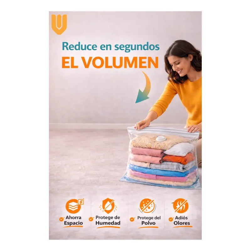 Organizador Compresion Guardado Dormitorio Armario Orden
