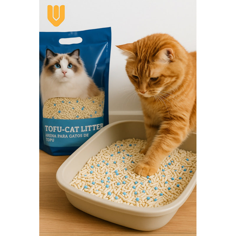 Arena Tofu Arena Sanitaria 2 Kg Aromatizador Arena Gato