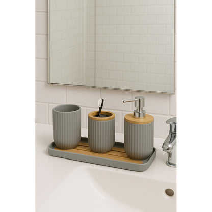 Set 4 Accesorios Bano Accesorios Para Baño Set De Baño Jabon