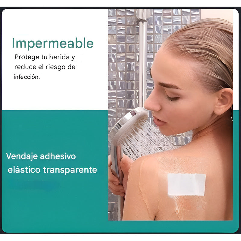 10 Parche Impermeable Parche Para Heridas Parche Ducha Herid