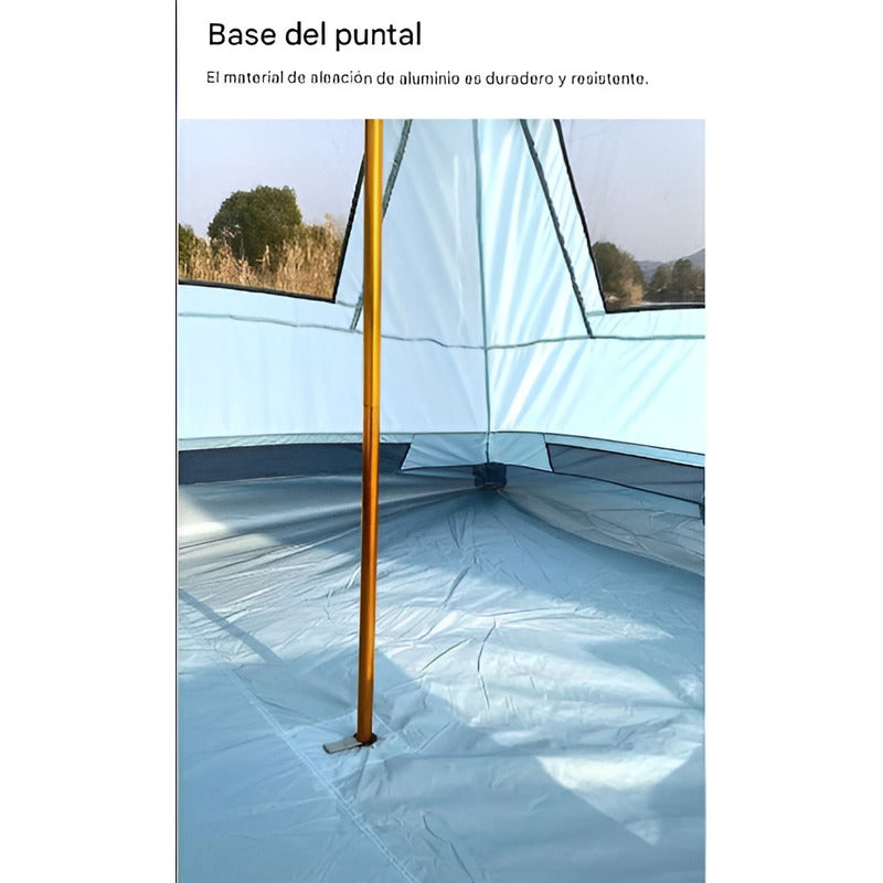Carpas De Camping Carpa Doble Capa 4 Personas Mosquitero