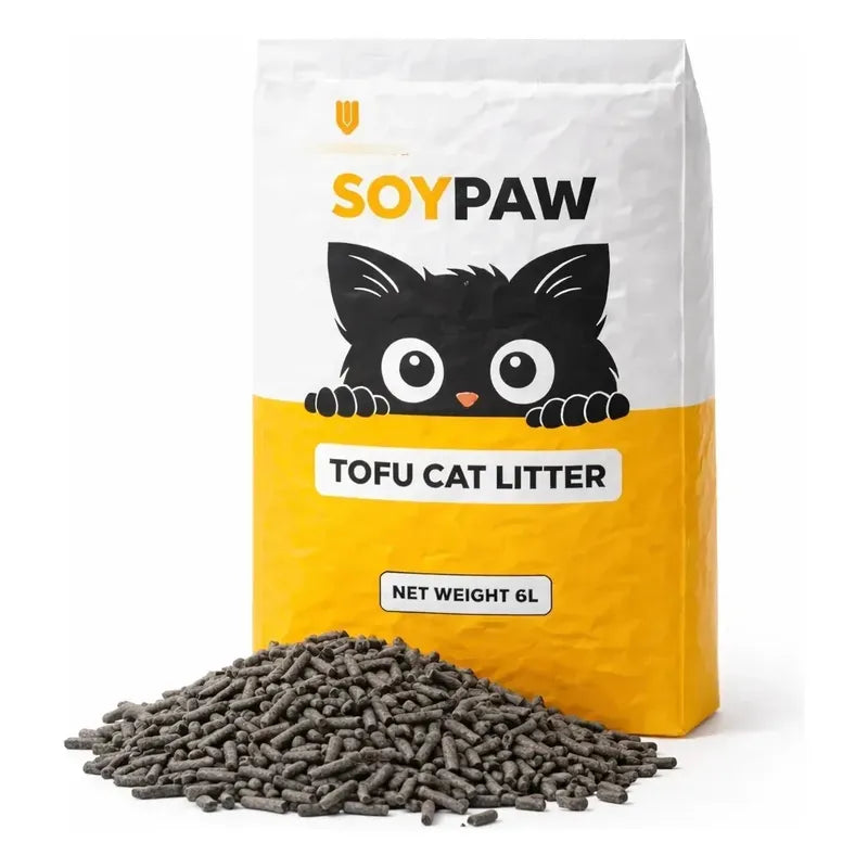 2 Arena De Tofu Arena De Gato Arena Gato Biodegradable 2,5kg Carbon Lavanda