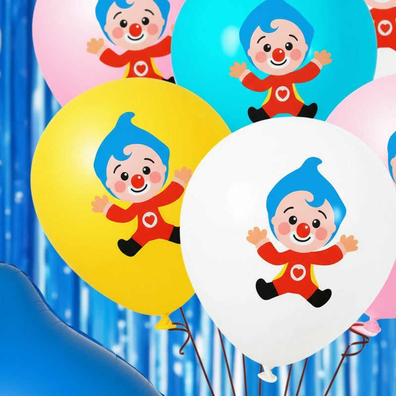 Set De Cumpleaños Plim Plim Set Globos Decoracion Cumpleaños