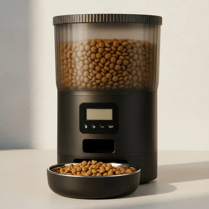Dispensador Automatico Alimentos Mascotas Comedero 4 Litros