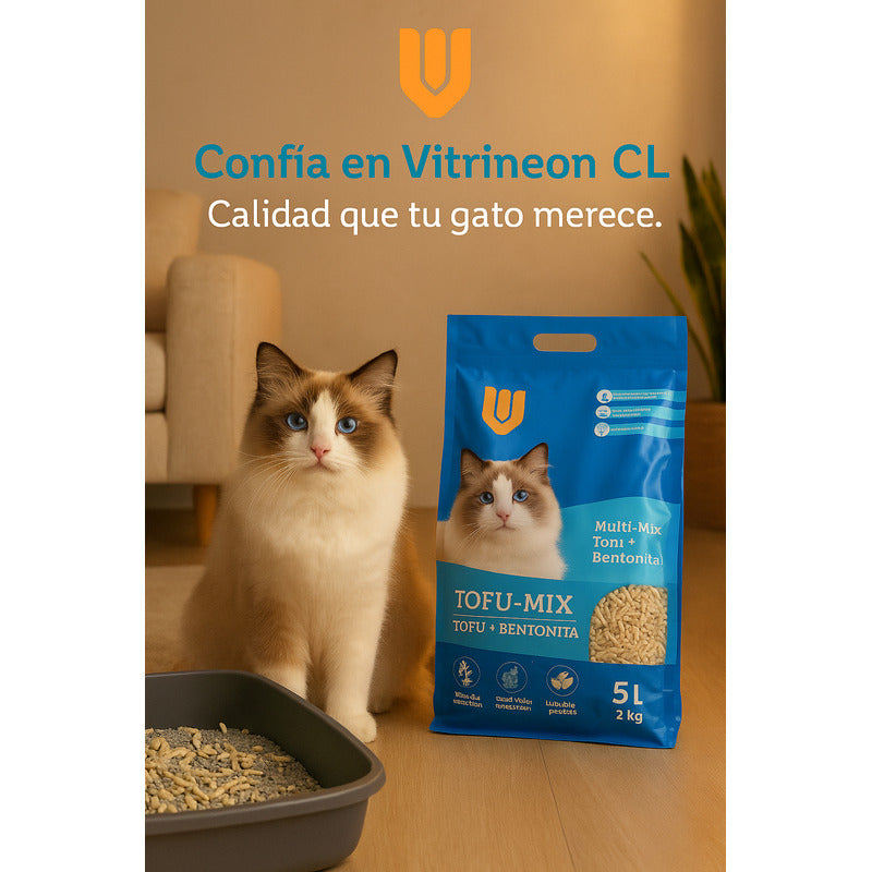 4 Arena Sanitaria Tofu Gatos Arena Bentonita Arena Tofu 2 Kg
