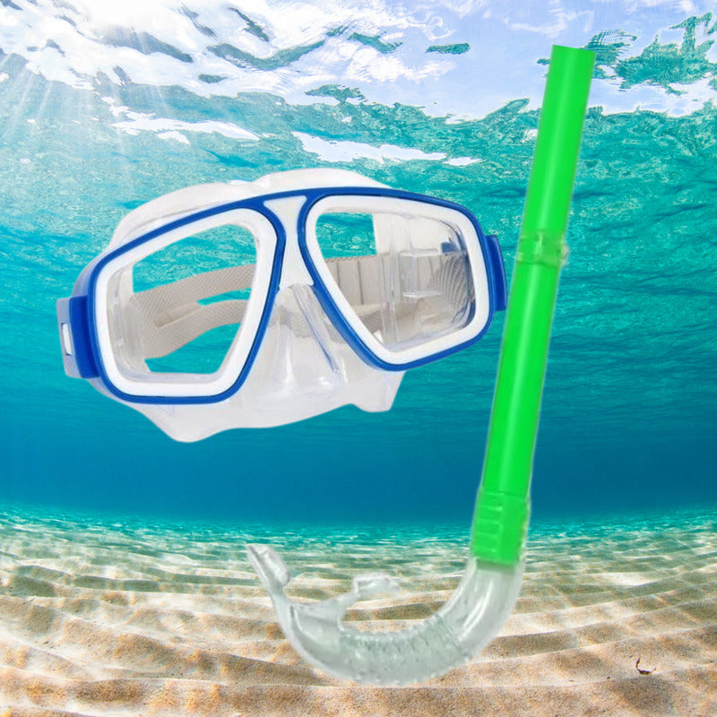 Set De Buceo Mascara De Buceo Snorkel Playa Piscina Niños