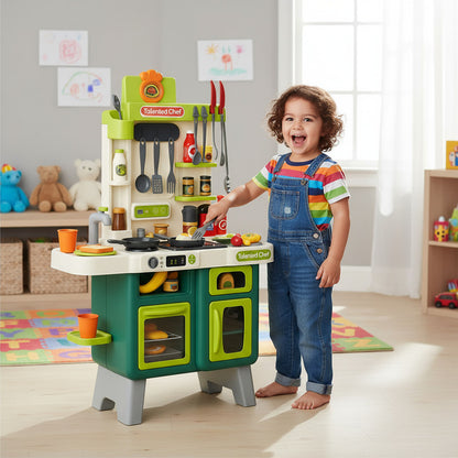 Cocina Infantil Juego Niños Juguete Set Cocina 104 Piezas
