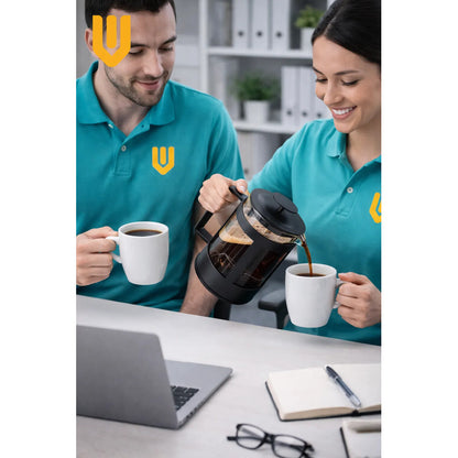 Cafetera Prensa Francesa Manual Cafe Prensa Francesa 600 Ml Negro