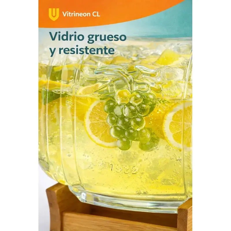 Servidor Jugos Agua  5,5l  Reuniones Fiesta Elegante Nordic Transparente