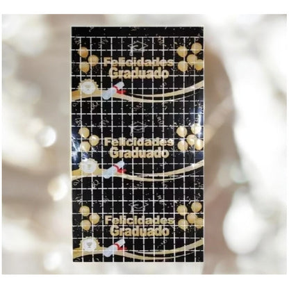 Cortina Metalizada Guirnalda Decoración Graduacion Decoracio