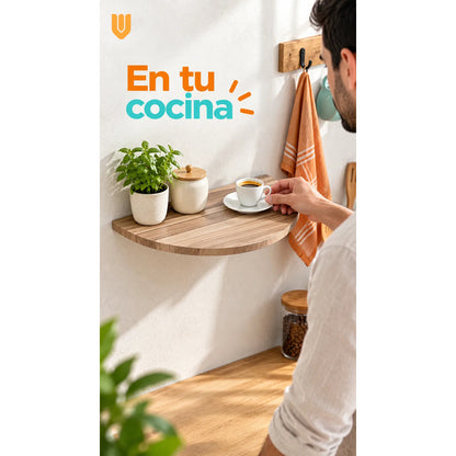 Repisa Flotante Semicircular Mdf Beige 40cm Vitrineon Cl Beige Repisa Mural Flotante Estante Decorativo Organización Recibidor Living Oficina Madera Mdf Muro Concreto Vestidor 40cm