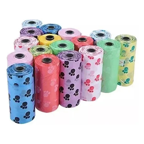 30 Baño De Perro Sabanilla Perro 45x60 + 10 Bolsas De Caca Azul