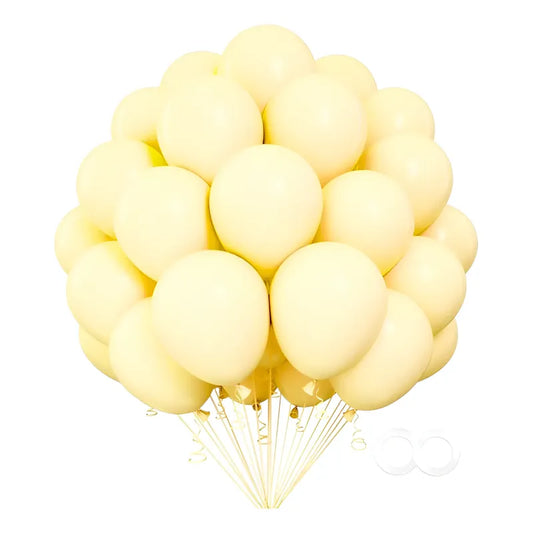 X25 Globos Globos Cumpleaños Globo Unicolor Decoracion 557 Amarillo