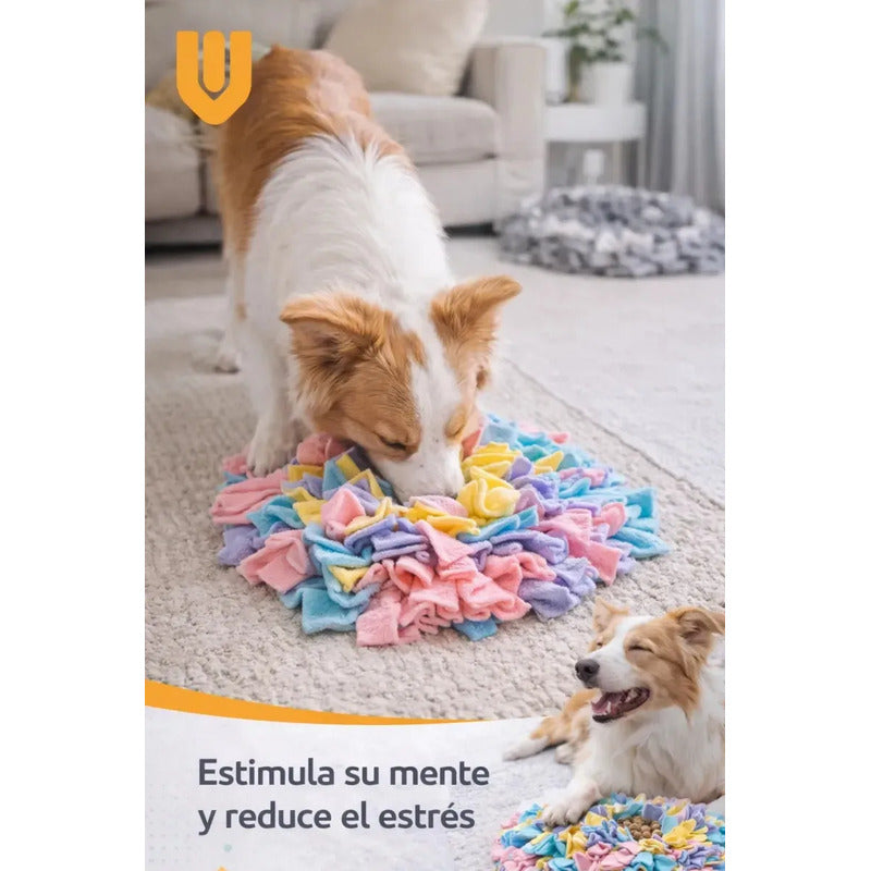 Tapete Estimulo Mental Canino Juego Olfato Calma Ansiedad