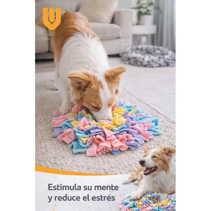 Tapete Estimulo Mental Canino Juego Olfato Calma Ansiedad