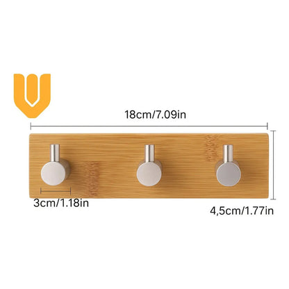 Pack 4 Unidades Colgantes Domesticos Sujetador Multiuso Avellana Suave Matiz Artesanal Inspiracion Escandinava Atmosfera Confort Espacio Hogareno