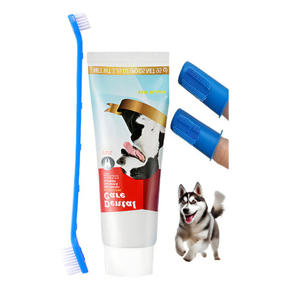 Set De Higiene Dental Con Cepillo Para Mascota Dental Care S Sabor Carne