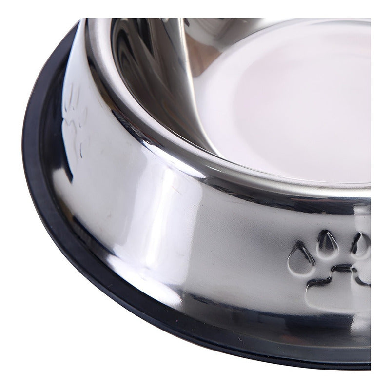 X2 Comedero Perro Platos Para Perros Gatos Mascotas 29cm