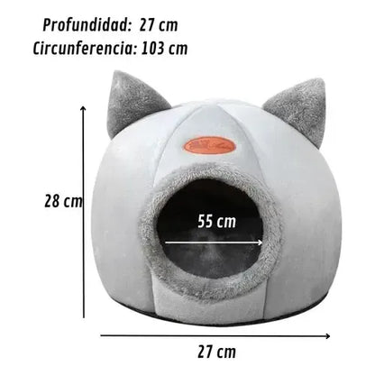 Cama Para Perros Y Gatos Camas Mascotas Gatos Perros Cama M Gris Gato