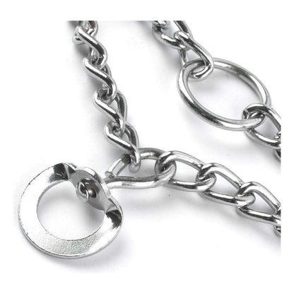 2 Collar De Adiestramiento Collar Adiestramiento Perro 60 Cm Plateado 60 Cm