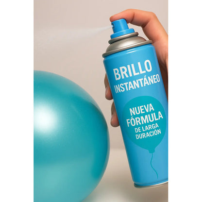 Abrillantador Spray Gel Globos Brillo Intenso Latex Fiesta T Transparente
