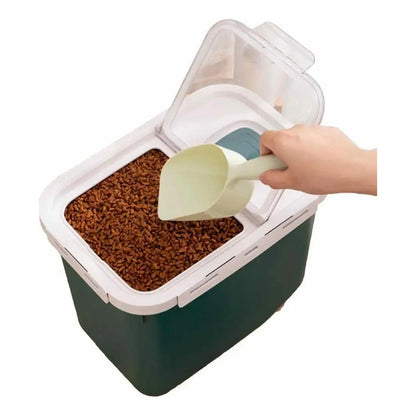 2 Recipiente De Alimentos Para Perros Gatos Cierre Hermético