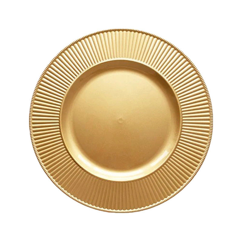 6 Plato Base Navideños Vajilla Navidad Juego De Platos 33cm