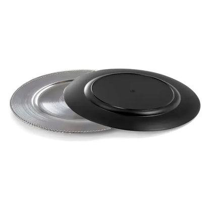 4 Plato Base Navideños Vajilla Navidad Juego De Platos 33cm