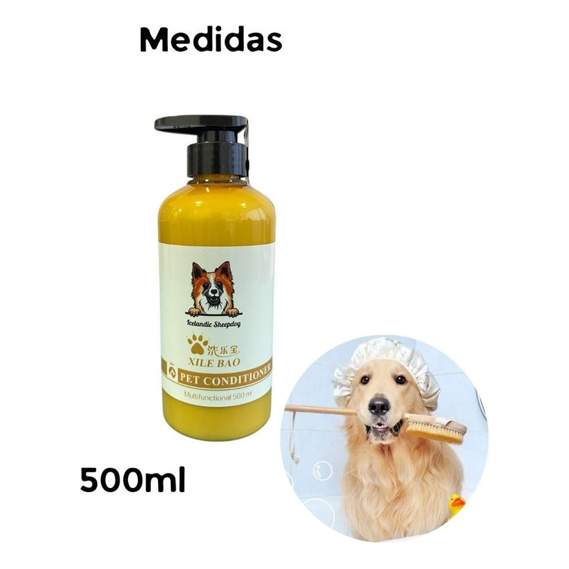 X2 Acondicionador Perros Gatos Hipoalergenico Pelaje Suave Plantas Naturales