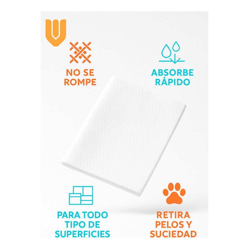 Trapero Humedo Algodon Paño Trapeador Mopa Piso 40x60