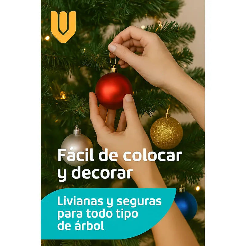 Esferas Navidad 5 Cm Brillante Mate 20 Unid Vitrineon Cl