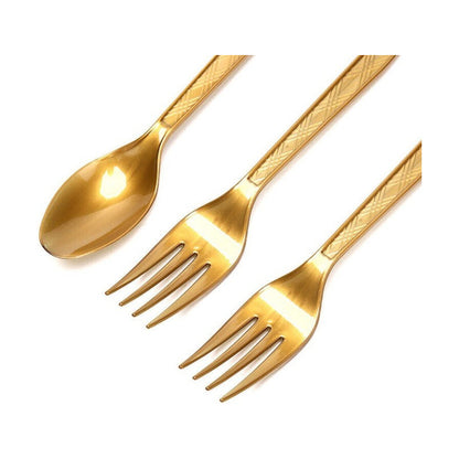 12 Cucharas Plasticas  Cucharas Postre Cucharas Desechables Dorado