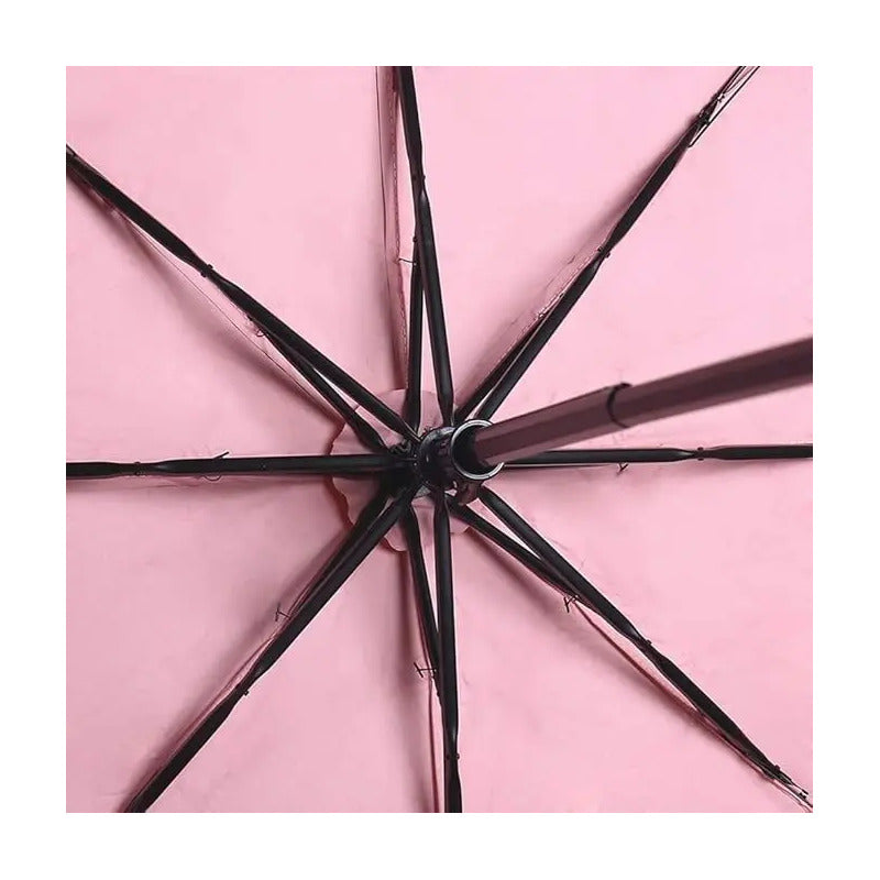 Paragua Parasol Lluvia Retractil Plegable 8 Varill Sombrilla