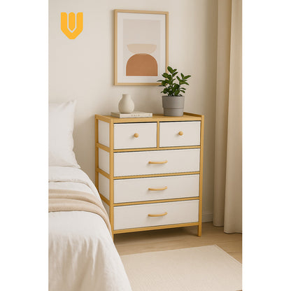 Estante Bambu 4 Niveles Baño Organizador Duradero Resistente