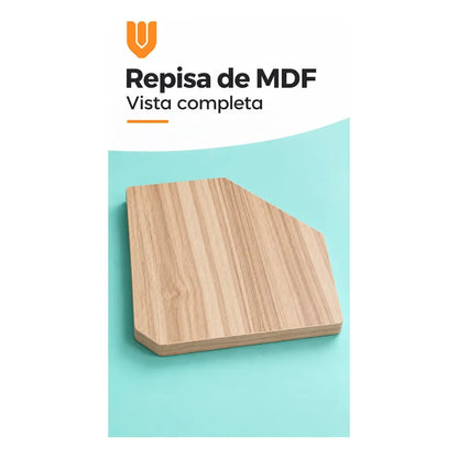 Repisa Esquinera Flotante Mdf Beige 30x30 Cm Vitrineon Cl Beige Repisa Esquinera Flotante Estante Mdf Marrón Decoración Rincón Pared Hogar Plantas Adornos Fotografías Living 30x30
