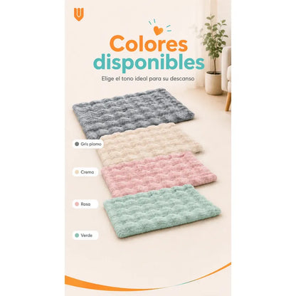 Cama Perros Mascotas Acolchada Lavable Resistente 60x80cm Beigecrema Camas De Perro
