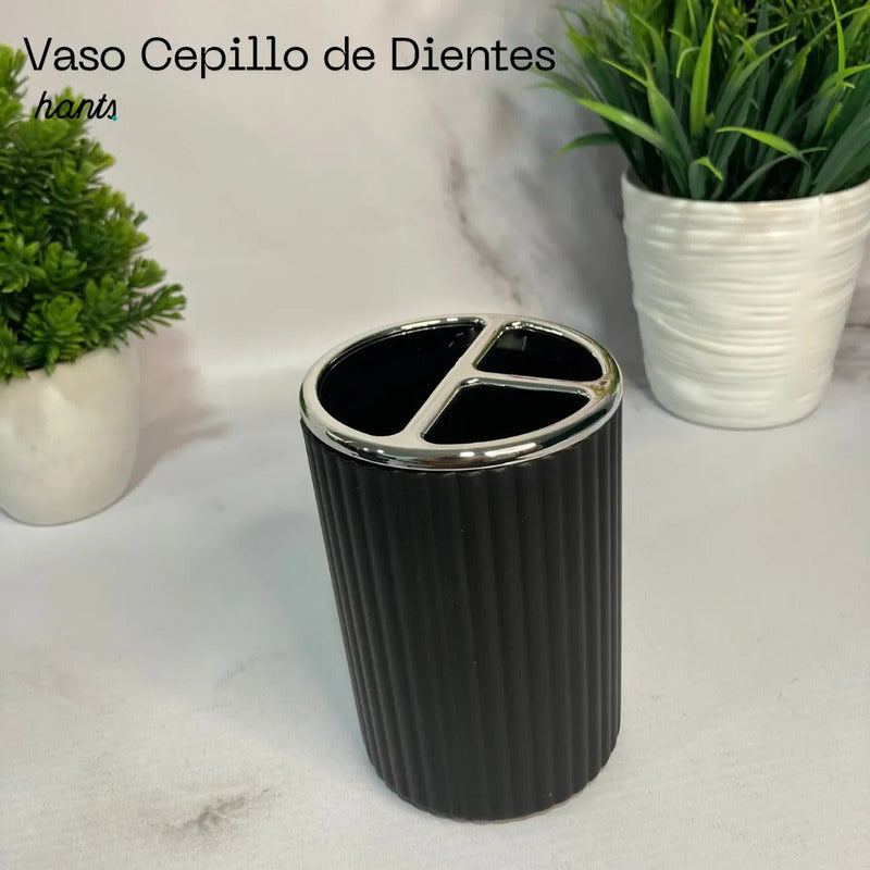 Set De Baño 5 Piezas Accesorios Decorativo Baños Juegos Baño