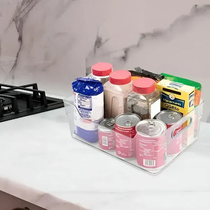 X2 Organizador De Refrigerador Organizador Cocina Multiuso T Transparente - 864