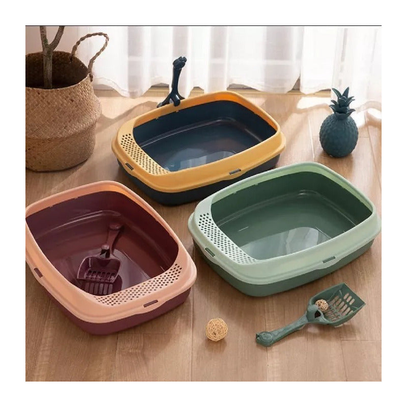 X2 Caja Arenero Gato Areneros Gatos Baño Gato Baño Para Gato