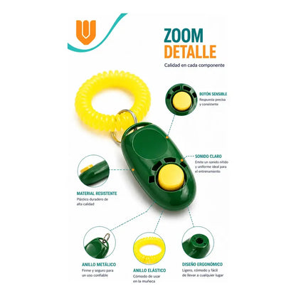 Accesorio Entrenamiento Canino Portatil Plastico Incluye Multicolor Vibrante Combinacion Tonos Llamativos Alta Visibilidad Entrenamiento Mascotas Diseño Moderno Visual Atractivo